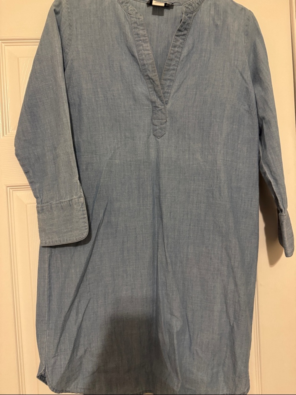 Light Wash Chambray Tunic Dress Vineyard Vines size 2